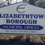 Elizabethtown PA Borough building sign