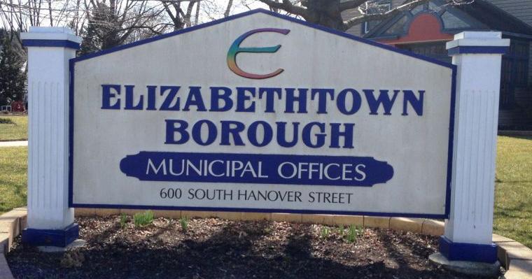 Elizabethtown PA Borough building sign